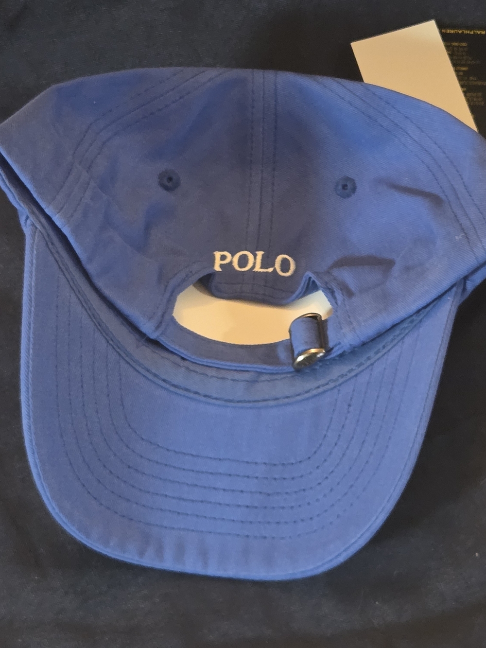Polo by Ralph Lauren Men's Blue Classic Pony Cap - Picture 2 of 6